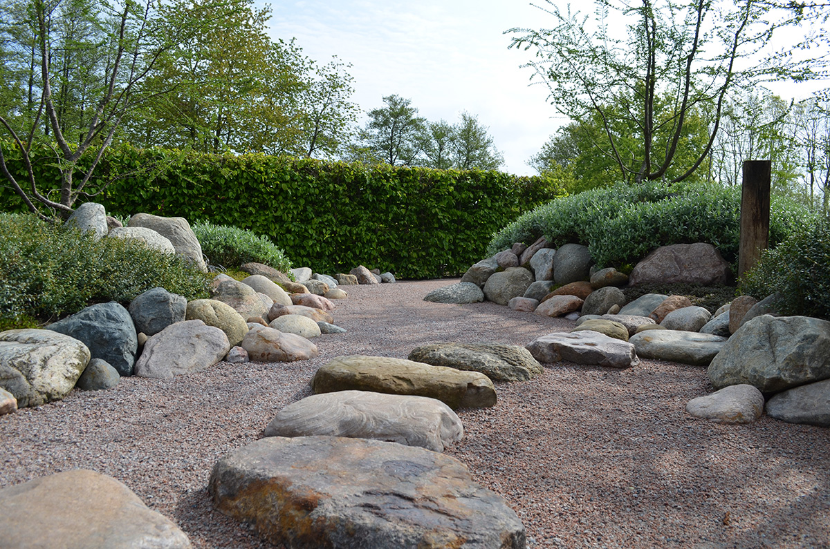 Gartengestaltung mit Felsen