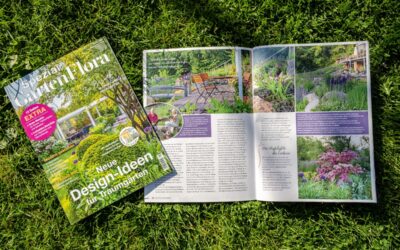 In der aktuellen Spezial-Ausgabe der Zeitschrift GartenFlora wurde eine ausführliche Garten-Reportage über unseren Kundengarten in Preetz veröffentlicht.